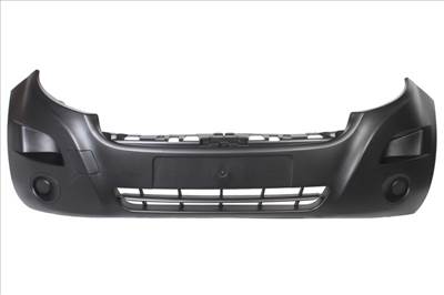 Renault Master 2010-2019 utángyártott új első lökhárító fekete (nem ködlámpás) 620220006r