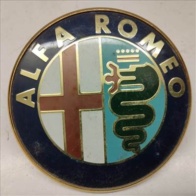 214188 Alfa Romeo 145,146,155,156,166 hátsó embléma, a képen látható állapotban 60777672