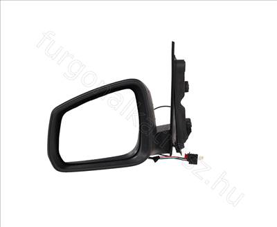 Tükör VW Caddy V 20> elektromos bal fűthető+antenna - CADDY, TOURNEO - FT12915 -  - Fastoriginal Utángyártott új 