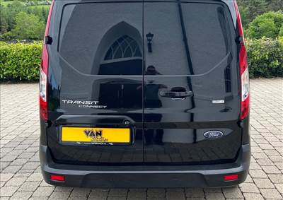 Ford Transit Connect Mk2 2013- Hátsó raktérajtó bal fekete