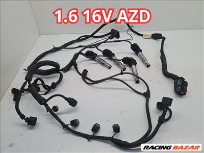 Volkswagen Golf IV, Volkswagen Bora 1.6 16V AZD motor kábelköteg (31156)