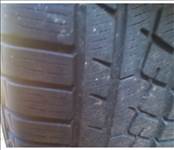  4x108 lyukosztású 14" használt lemezfelni, rajta 195/65 használt Yokohama téli gumi gumi 