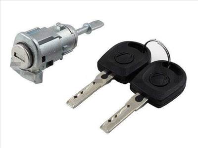 Skoda Octavia I első ajtó zárbetét, zárhenger bal oldal