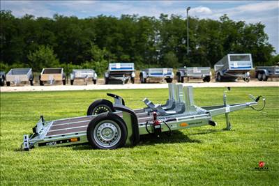 Új süllyeszthető SEBAL - GP quad- és motorszállító utánfutó akciósan bruttó 1.049.000 Ft