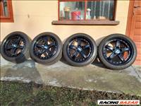  5x120 lyukosztású 18" újszerű Dotz alufelni, rajta 225/40 újszerű Kleber nyári gumi gumi 