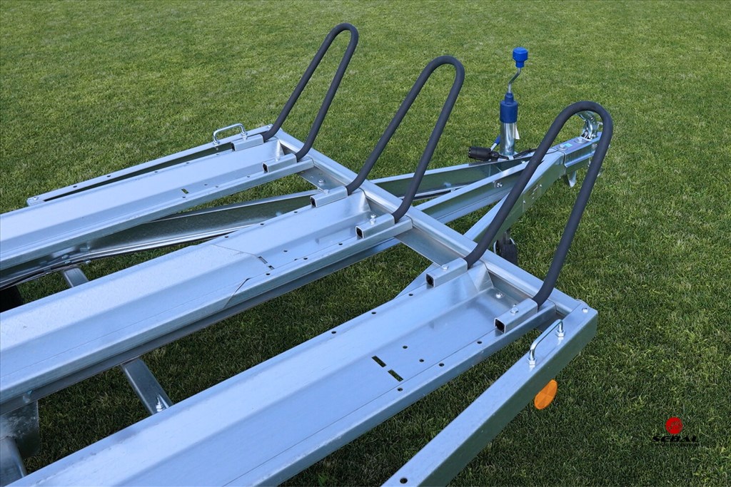 Új SEBAL - MU2 (2+1 sínes) motorszállító utánfutó akciósan bruttó 429.000 Ft 3. kép