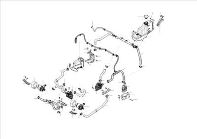 Tesla Model S 2012-2016 Akkumulátor hűtés