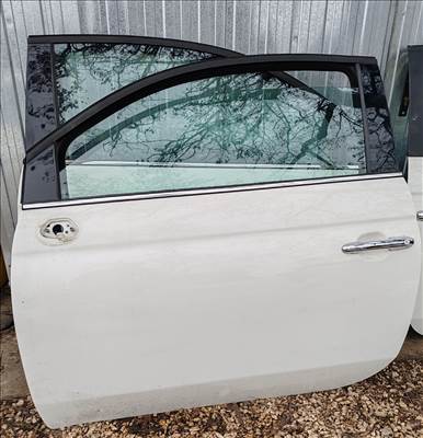 Fiat 500 ajtó, bal, fehér, hibátlan. 268A 