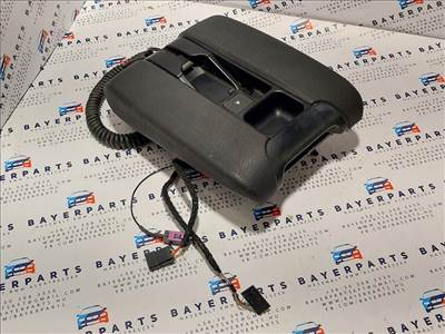 BMW E39 fekete telefonos csúszkás könyöklő kartámasz