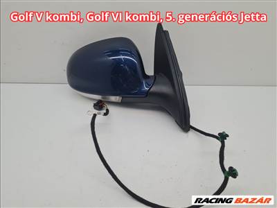 Golf VI kombi, Golf V kombi, Jetta V jobb visszapillantó tükör LP5W (30970)