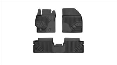 Toyota Auris I - Corolla X No77 fekete 3D hótálcás TPE gumiszőnyeg szett 77408708