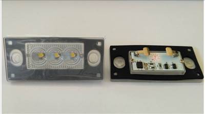 AUDI A3 8L A4 B5 Avant fehér SMD LED rendszámtábla világítás