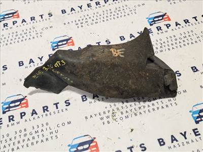 BMW E46 sedan touring compact bal első levélrács szigetelés tömítés lefolyó esőlevezető gumi - szépséghibás