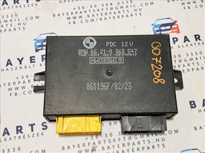 BMW E39 hátsó PDC tolatóradar vezérlő doboz modul controller egység 