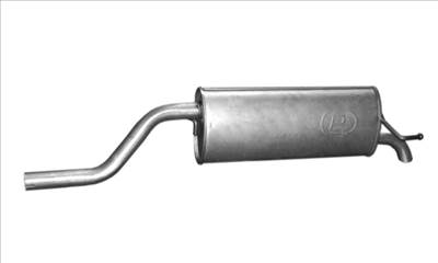 POLMO 07.433 - Kipufogó hátsó dob OPEL CORSA 1.0, 1.2 (2005-)