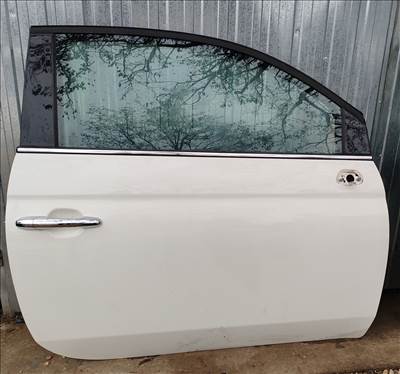 Fiat 500 ajtó, jobb, hibátlan fehér