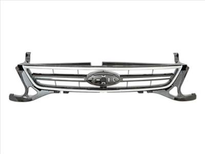 Ford Mondeo IV. 2010.09.01-2014.12.31 utángyártott új hűtődíszrács króm-fekete 1736150