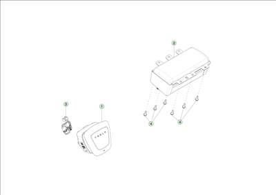 Tesla Model 3 Highland 2023-tól Első légzsákok