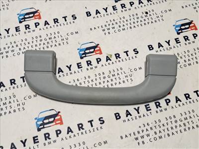 BMW E90 E91 E60 E61 E84 X1 sedan touring tetőkárpit bal jobb első szürke kapaszkodó