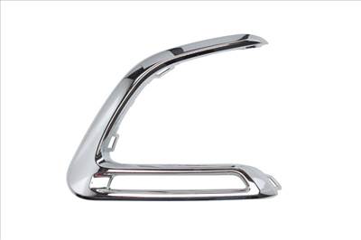 Peugeot 108 2014-2022 utángyártott új króm díszléc, bal lökhárító rácsra, nappali fény 1612203380