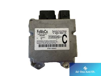 Ford Ranger Légzsákvezérlő ab39-14b321-ce