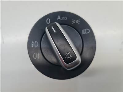 Volkswagen Golf VI króm automata világítás kapcsoló (31197) 3c8941431a