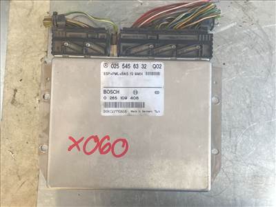 Mercedes E 320 W210 abs vezérlőegység 0255456332 0265109408