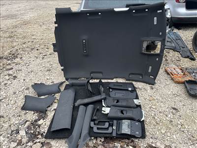 Audi A3 (8P) Sport back sline fekete tetőkárpit és tartozézokok