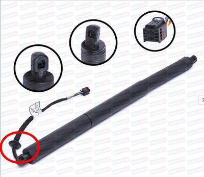 Audi Q2, Porsche Cayenne II Elektromos hátsó ajtóemelő ÚJ (hiányos) 81a827851-81a82785a wurt4b500772