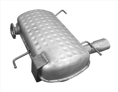 EDEX 03.192 - BMW 3 E90 series kipufogó hátsó dob