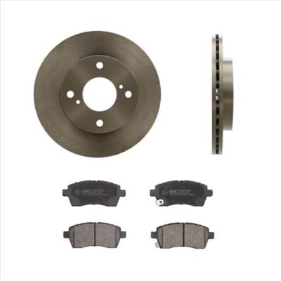 Suzuki Ignis 2017- első féktárcsa, Starline és fékbetét szett Abe (55311- 62R00, 55810-62R00, C18025ABE,  PB22765)