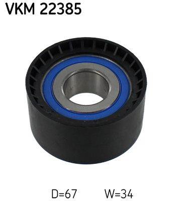 Szíjtárcsa/vezetőgörgő, fogasszíj SKF VKM 22385 for IVECO, FIAT, PEUGEOT, CITROËN, …