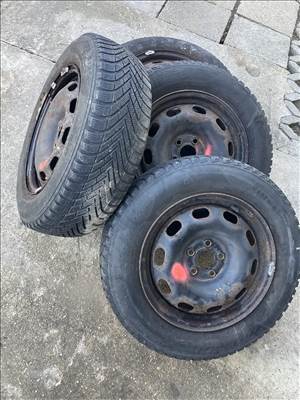  5x100   15 coll 195/65 téli  gumival 