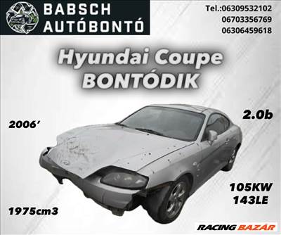 Hyundai Coupé (GK) Bontott Alkatrészei