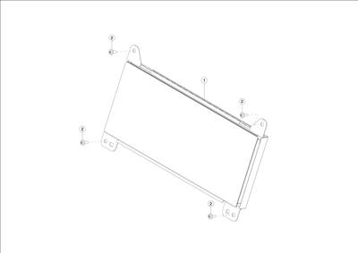 Tesla Model S 2012-2016 Műszercsoport