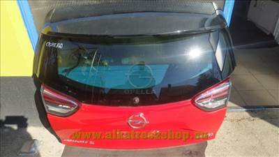 Opel Crossland csomagtérajtó komplett - piros