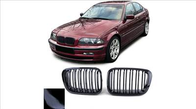 BMW E46 1998-2001 limousine touring lakkozott fekete M4 stílusú vese