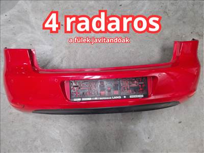 Volkswagen Golf VI hátsó lökhárító LY3D - 4 radaros (30604)