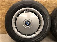 15 colos Bmw e34 acélfelni garnitúra dísztárcsával 5-ös Bmw felni 15 col 5x120 