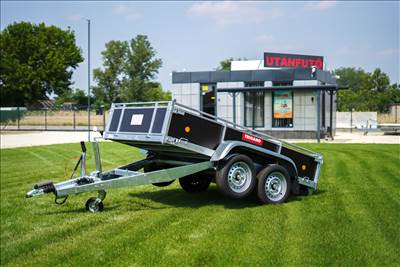 Új billenős utánfutó (251x132cm - 1300kg) most 1.099.000 Ft helyett bruttó 999.000 Ft