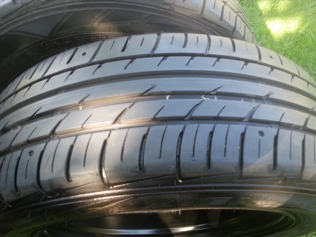  4x108 gyári Citroen/Peugeot lemezfelni, rajta 195/60R16 Falken nyári gumi 5. kép