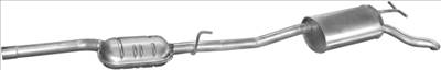 POLMO 13.156 - Kipufogó rendszer MERCEDES E200 - W210 2.0, 2.2 D, 2.3 (1995-2000)