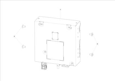 Tesla Model S 2012-2016 Rádió