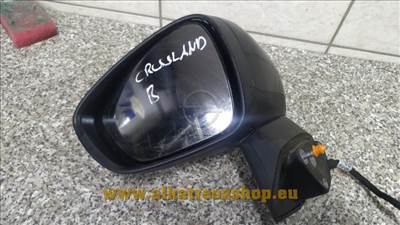 Opel Crossland bal visszapillantó tükör - holttér figyelős 9 vezetékes