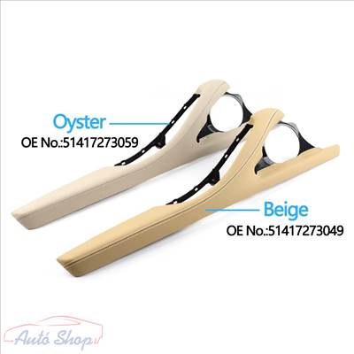 BMW F10/F11 bőrözött ajtó könyöklő BMW F10 kartámasz 51417273049 51417273059