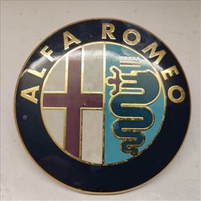 214158 Alfa Romeo 145,146,155,156,166 hátsó embléma, a képen látható állapotban 60777672