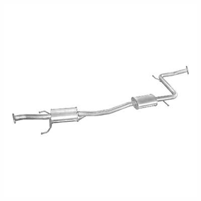 Mazda 323 89-92 1.3 16V Középső Kipufogó Dob - Polmo 12.50