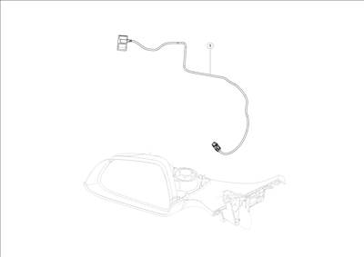 Tesla Model 3 2017-2023 e-Call Antenna