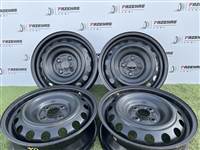 4x100 15" Toyota gyári lemezfelni + TPMS szenzor 5Jx15h2 ET39