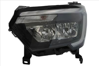 Renault Master 2019-2024 utángyártott új bal első fényszóró H7/H1/LED (motorral+LED vezérlő) 260607867r